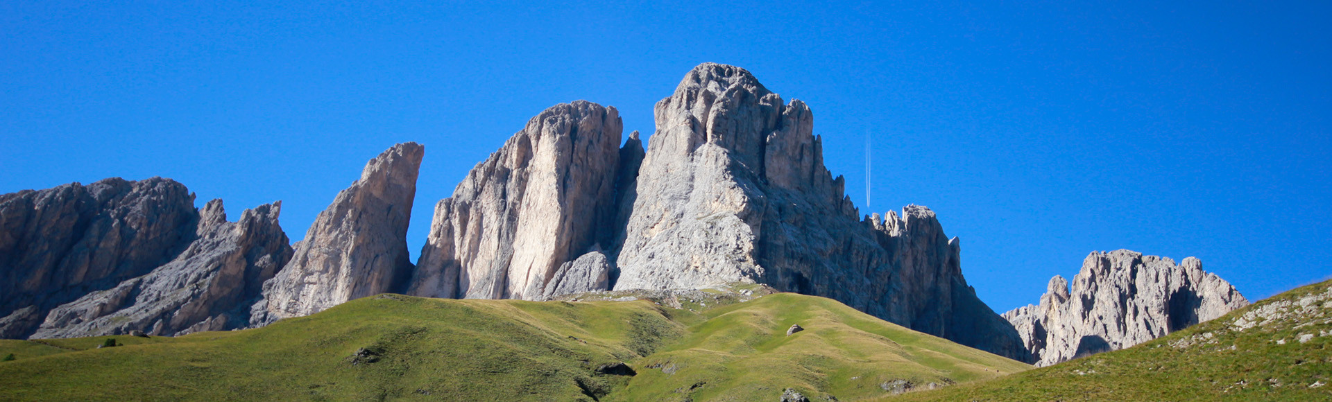 Dolomiti di Fassa in estate