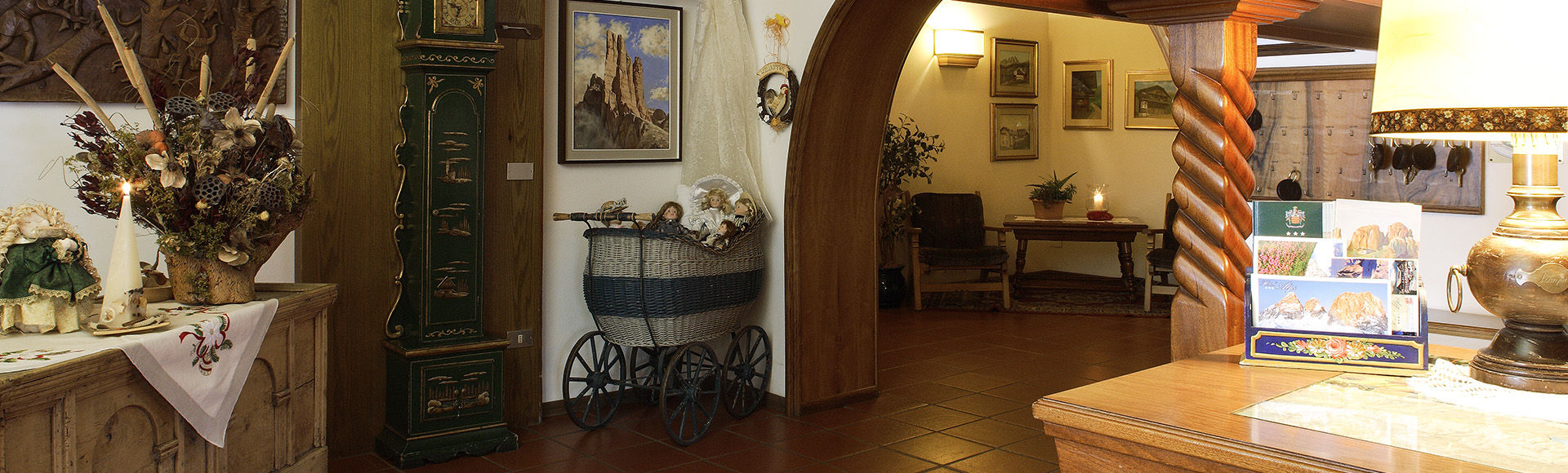 Hall dell'Hotel Alpi