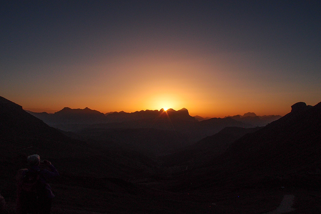 Alba sulle Dolomiti