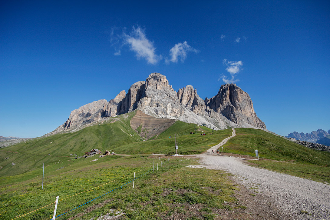 View of Sassolungo