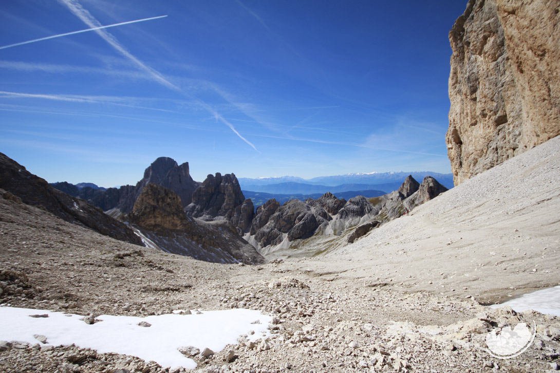 vista dal passo Antermoia